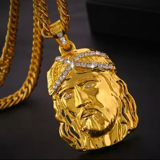 Gold Jesus Chain